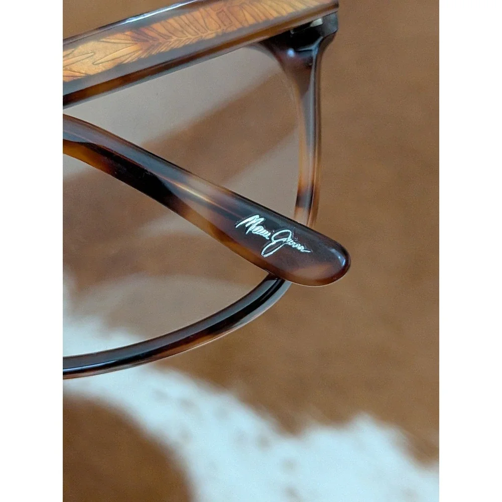 Maui Jim Eyeglasses MJO 2114-10H Koa Tortoise Frames 53-16-135